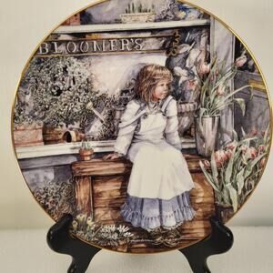 Catherine Simpson collectible plate "Bloomers" VTG
